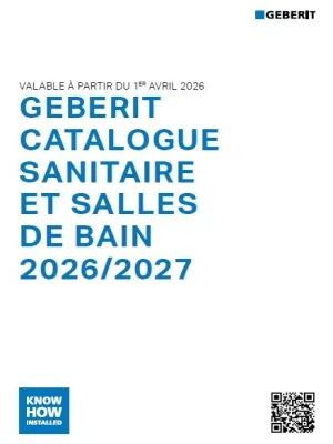 Couverture : Geberit Catalogue Sanitaire et Salles de Bain 2026/2027