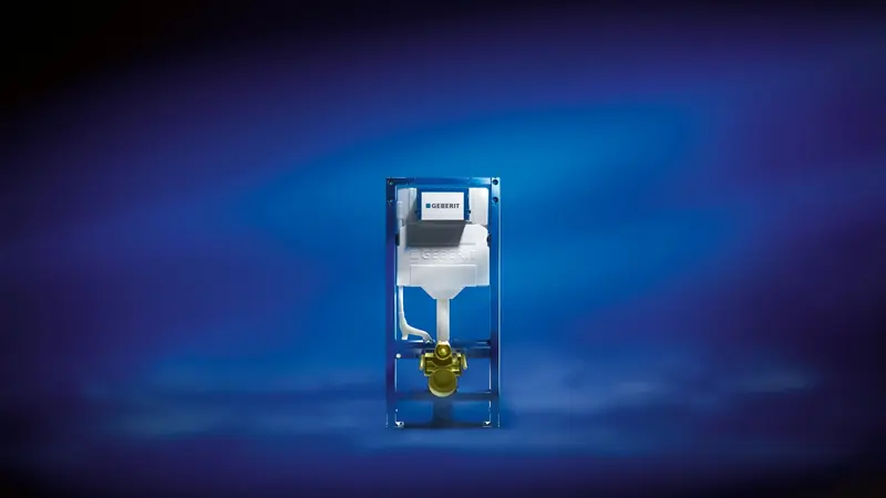 Bâti-support Geberit Duofix présenté de face